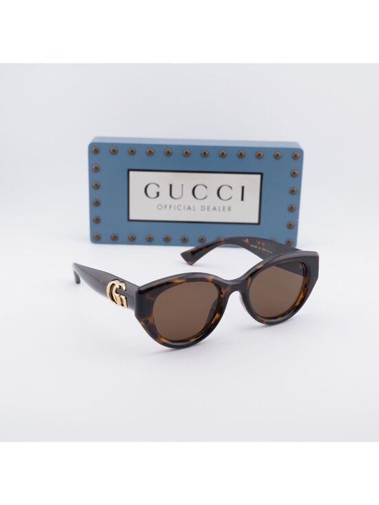 Gucci GG1976SK 003 Cat Eye Sunglasses - Havana / Brown